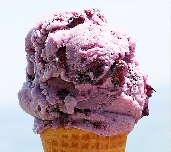 Ice Cream with berry